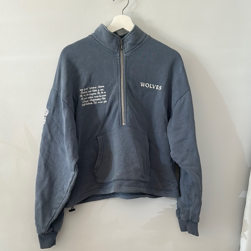 Darc Sport light blue Wolves Half-Zip Pullover Everson